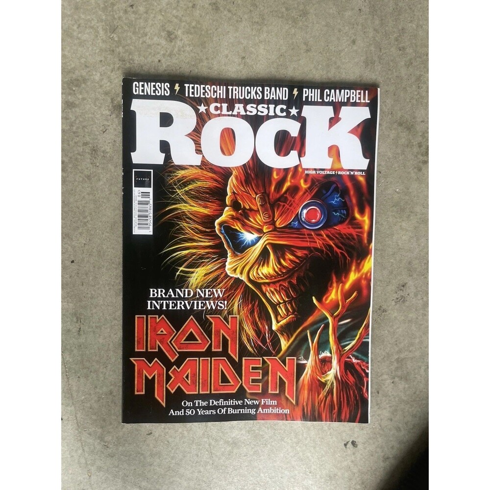 Classic Rock Magazine June 2026 Iron Maiden Genesis Phil Campbell #353